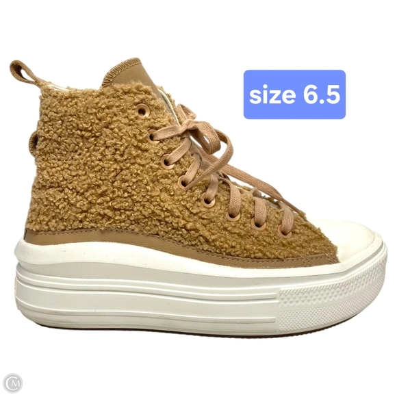 Chuck Taylor All-Star Move Platform Sherpa Size 6.5 - Picture 1 of 4